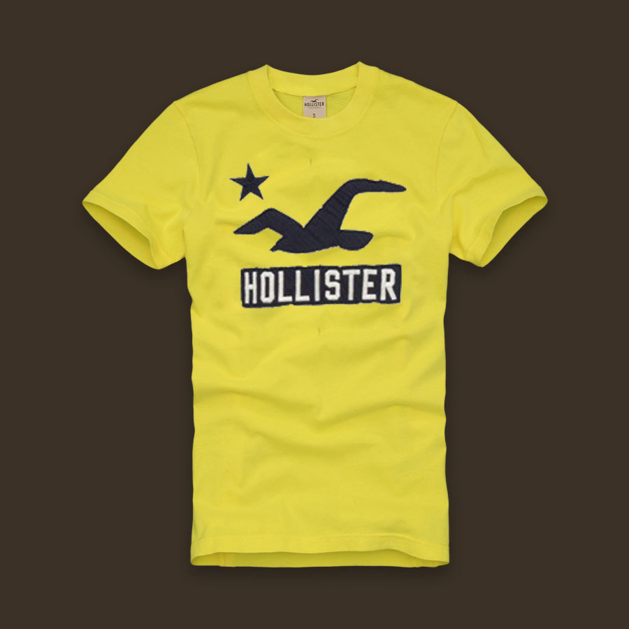 Hollister Hombres De Cuello Redondo Corto Remera HCO4352
